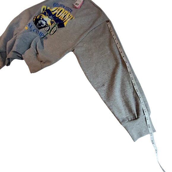 Modernlux Golden State California National Champion Heather Grey Sweatshirt M - Picture 6 of 8